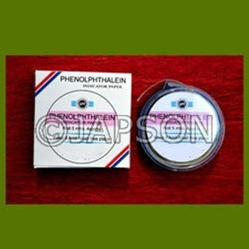Phenolphthalein Paper - Rolls & Strips Phenolphthalein Paper - Rolls & Strips